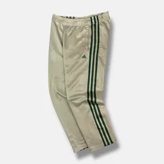 adidas track pants スリーストライプス ベージュ M
