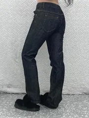 美品 18SS◎メゾンマルジェラ ダメージ加工 ストレートデニムパンツ 40 美品 18SS◎メゾンマルジェラ ダメージ加工 ストレートデニムパンツ 40