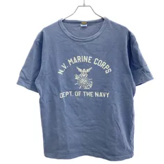 MUSE de deuxieme classe ミューズ ドゥ ドゥーズィエム クラス MARINE CORPS Tシャツ 22-070-500-4060 ネイビー Sのサムネイル