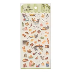 マインドウェイブ リトルキッチン ステッカー (パン屋さん) [パン屋さん]