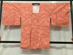 平和屋着物■道行コート　ふくれ織　地紋起こし　草花文　鈴乃屋扱い　正絹　逸品　未使用　CABA3384ua