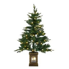 全新品 【120cm】 クリスマスツリー 北欧 おしゃれ  LED キラキラ 高級感 オリジナルポット豊富な枝数 簡単組立 クラシックタイプ クリスマスのサムネイル
