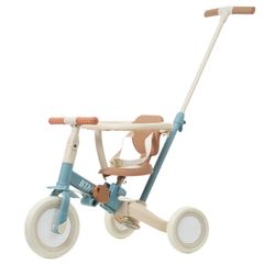 KIKII 4in1 子供用三輪車 折りたたみ ベージュ - メルカリ