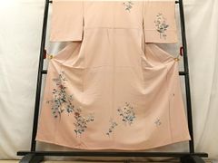 平和屋着物○本塩沢 110亀甲 流水文 やまと誂製 正絹 逸品 未使用