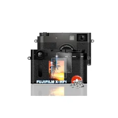 用 FUJIFILM X-HF1 フィルム ２枚 【国産AGC旭硝子素材】 用 FUJIFILM X half ガラスフィルム 全面保護 用 エックスハーフ 富士フィルム 保護フィルム 耐衝撃 硬度9H 用 X half 液晶保護シート 高透過率 超薄型 飛散