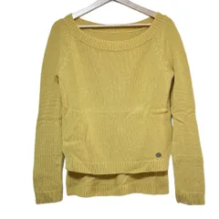 DAISY LIN(デイジーリン) 長袖セーター サイズ38 M レディース - ダークイエロー カシミヤ/for FOXEY