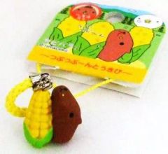 [중고]키홀더·마스코트(캐릭터) 카피바라씨 뿌리내기(옐로우)