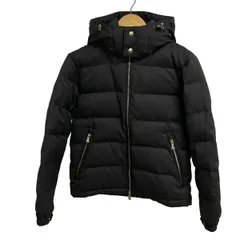 EDIFICE(エディフィス) ダウンジャケット サイズS メンズ - ダークグレー 長袖/ジップアップ/フード取り外し可/冬