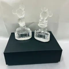 A【保管品】ディズニー ゲーベル社 ミッキーマウス ミニーマウス フィギュア 2点セット