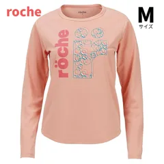 roche  ローチェ  テニス  ウェア  長袖  ロングスリーブTシャツ  Мザイズ  中古品  サーモンピンク