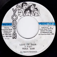ジャマイカ7” Tenor Saw Lots Of Sign YP101 Youth Promotion /00080
