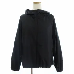 ユニクロ UNIQLO 25SS 美品 ポケッタブルUVカットパーカ ジャケット フルジップ フード 薄手 474175 黒 ブラック S