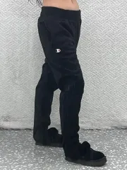 チャンピオン リバースウィーブ 刺繍ロゴ 起毛 ジョガー スウェットパンツ M C07192