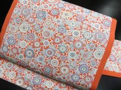 2501-193 名古屋帯 九寸 美品 正絹 着物 名古屋仕立て