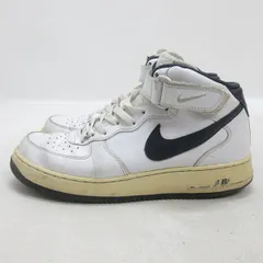 D■【28cm】ナイキ/NIKE AIR FORCE 1 MID 07/エアフォーススニーカー■白/MENS/6【中古】