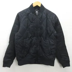 Q■ホワイトマウンテニアリング/UNIQLO×White Mountaineering ダウンジャケット■黒【メンズS】men's/72 【中古】