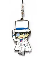 【中古】ストラップ(キャラクター) 3.怪盗キッド 「名探偵コナン ラバーストラップコレクション」
