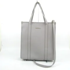 サマンサベガ トートバッグ ショルダーバッグ 2way 鞄 ブランド レディース グレー Samantha Vega 【中古】