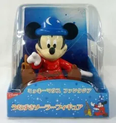 【中古】小物(キャラクター) ミッキーマウス(ファンタジア) うなずきソーラーフィギュア 「ディズニー」