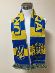【古着】ウクライナ代表のヴィンテージマフラー