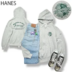 【入手困難】 80s ヴィンテージ USA製 ヘインズ HANES 早稲田大学 x 日本女子大学 テニス クラブ カレッジ プリント ジップ パーカー スウェット 裏起毛 M 霜降りグレー メンズ