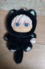 呪術廻戦 五条 悟 猫 ぬいぐるみ キーホルダー