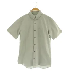 ユナイテッドトウキョウ UNITED TOKYO COOLMAX オックスボタンダウンシャツ 半袖 2 グレー /MY ■OS