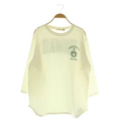 グッドロックスピード GOOD ROCK SPEED UNIVERSITY OF HAWAII ロゴカットソー 七分袖 プリント F オフホワイト /MY ■OS