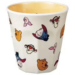 くまのプーさん メラミンタンブラー カップ コップ プー＆フレンズFUNNY FACE ディズニー キャラクター スケーター