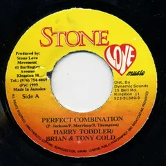 ジャマイカ7” Harry Toddler & Brian & Tony G Pefect Combination NONE Stone Love Music /00080