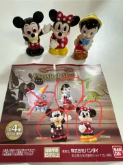 ディズニー クラシカルモードガチャ (ミッキー＆ミニ＆ピノキオ 3種セット)