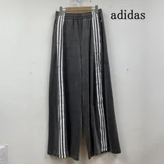 アディダス ベルベット ルーズ トラックパンツ スリーストライプ トレフォイル is4558 レディース XL ISItems【USED】【古着】【中古】50148157
