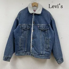 リーバイス 90s USA製 デニム ボア ジャケット ブルゾン ボタン シェルパ トラッカ―ジャケット メンズ M ISItems【USED】【古着】【中古】50148141