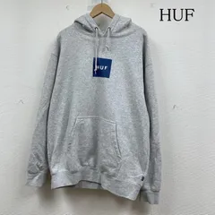 ハフ 長袖 SET BOX HOODIE フーディー プルオーバー パーカー ロゴ プリント メンズ L ISItems【USED】【古着】【中古】50148197