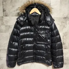 OLD UNIQLO　3way ファー付き ダウンジャケット　Мサイズ　ブラック 黒色　光沢感　ブラックウェア　Y2K　グランジ　archive アーカイブ