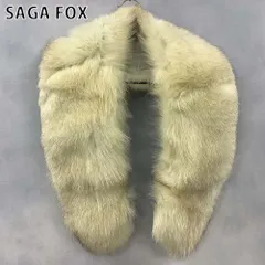SAGA FOX サガフォックス ショール ティペット 銀サガ