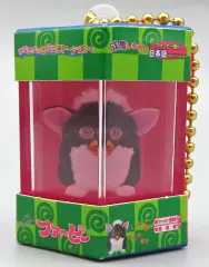 【中古】キーホルダー ファービー(ブラック) 「レトロファービー ミニチュアパッケージコレクション」