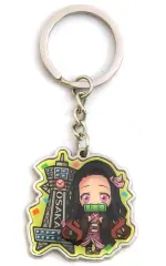 【中古】キーホルダー 竈門禰豆子(通天閣) メタルキーホルダー 「鬼滅の刃」 大阪限定