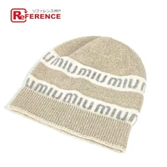 2025年最新】miumiu ニット帽の人気アイテム - メルカリ