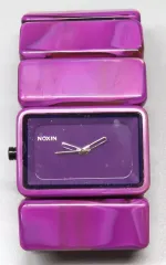 【中古】懐中時計・腕時計 NIXON The Vega Lila/Plast 腕時計 パープル A726643-00