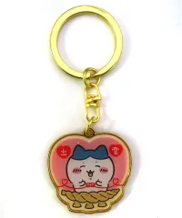 【中古】キーホルダー ハチワレ 縁結び ダイカットキーホルダー 「ちいかわ なんか小さくてかわいいやつ」 島根限定