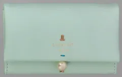 【中古】収納・携帯用アイテム LANVIN en Bleu カードケース ブルー