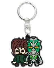 【中古】キーホルダー・マスコット(キャラクター) 花京院典明 ラバーチャーム 「ジョジョの奇妙な冒険×パンソンワークス」