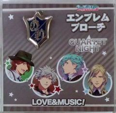 [중고] 액세서리 (비금속) (캐릭터) QUARTET NIGHT 엠블럼 브로치 [노래의 ☆ 프린스님 마지 LOVE 레볼루션즈]