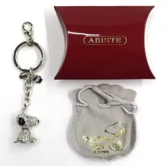 【中古】キーホルダー スヌーピー おすわりキーホルダー 「PEANUTS(SNOOPY)×ABISTE(アビステ)」 スヌーピータウンショップオリジナル 