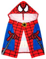 【中古】タオル・手ぬぐい(キャラクター) スパイダーマン フード付きタオル 「スパイダーマン」 ユニバーサル・スタジオ・ジャパン限定