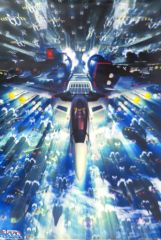マクロス40th × サイバーセキュリティ月間2022 非売品 コラボポスター 