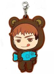 [중고] 키홀더 마스코트 (캐릭터) 장 (곰) 숲의 동물 고무 마스코트 [이치 반 쿠지 진격의 거인 ~ 진격! 거인 중학교 문화제의 권 ~] G상