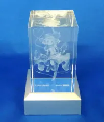 【中古】小物(キャラクター) [単品] 古明地こいし クリスタルペーパーウェイト 「フィギュア 東方Project 閉じた恋の瞳 古明地こいし 1/8 完成品 クリスタルペーパーウェイト付き」 あみあみ限定 同梱品