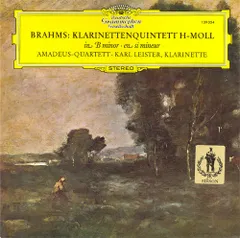 独LP Amadeus-Quartett / Karl Leiste Brahms, Klarinettenquintett H-Moll Op. 115 139354 /00260